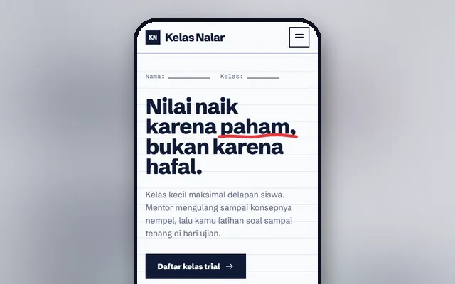 Pratinjau Kelas Nalar