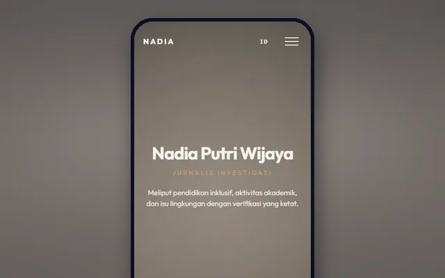 Pratinjau Profil Jurnalis